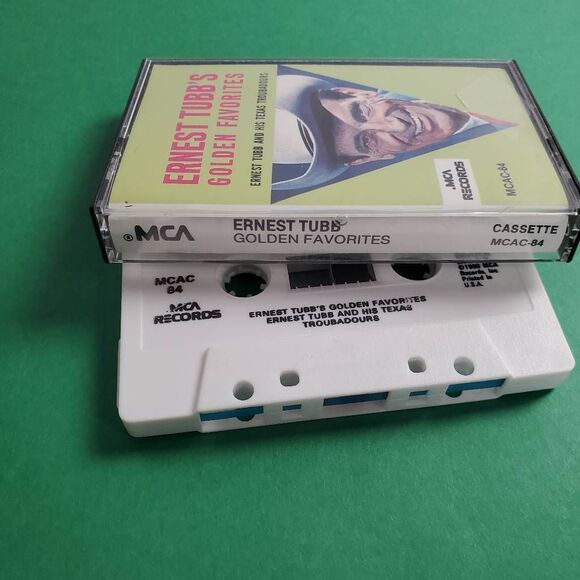 Ernest Tubb Golden Favorites Cassette MCA - Picture 3 of 3